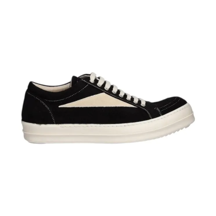 Rick Owens DRKSHDW Vintage Low Black Milk Fleece (DU02D2803 DOLVS 911)