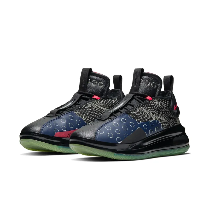 Nike Air Max 720 Waves Blue Void Black Blue Void/Black-Lab Green-Red Orbit (BQ4430-400)