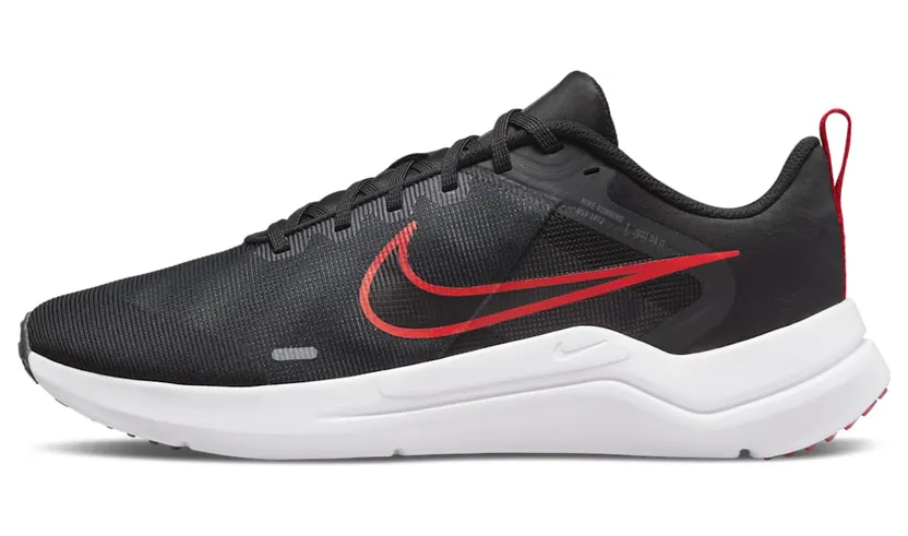 Nike Downshifter 12 Black White Dark Smoke Grey (DD9293-003)