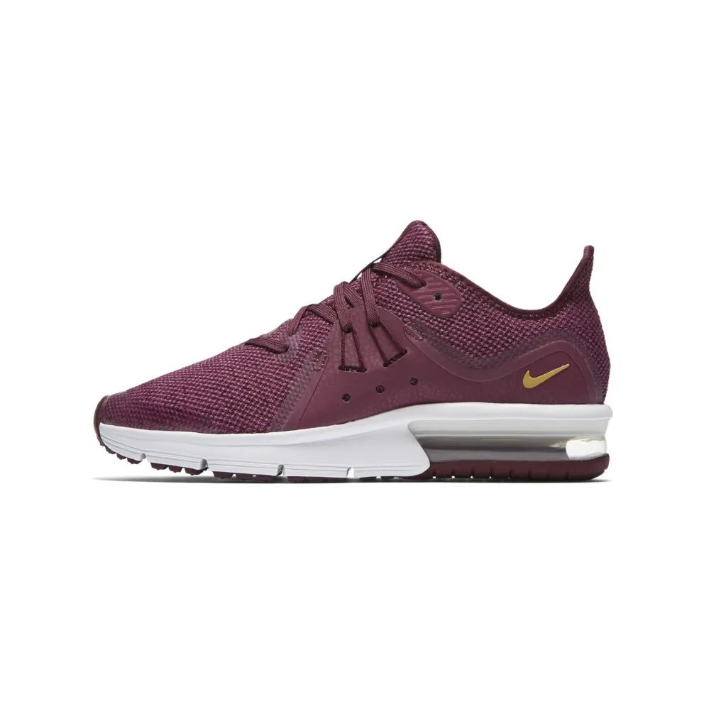 Nike Air Max Sequent 3 Bordeaux Metallic Gold (GS) Bordeaux/Metallic Gold-Tea Berry-Pure Platinum (922885-600)