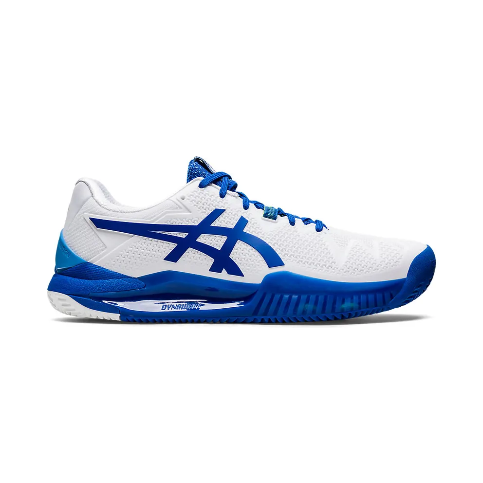 Asics GEL-RESOLUTION 8 CLAY White/Tuna Blue (1041A346.960)