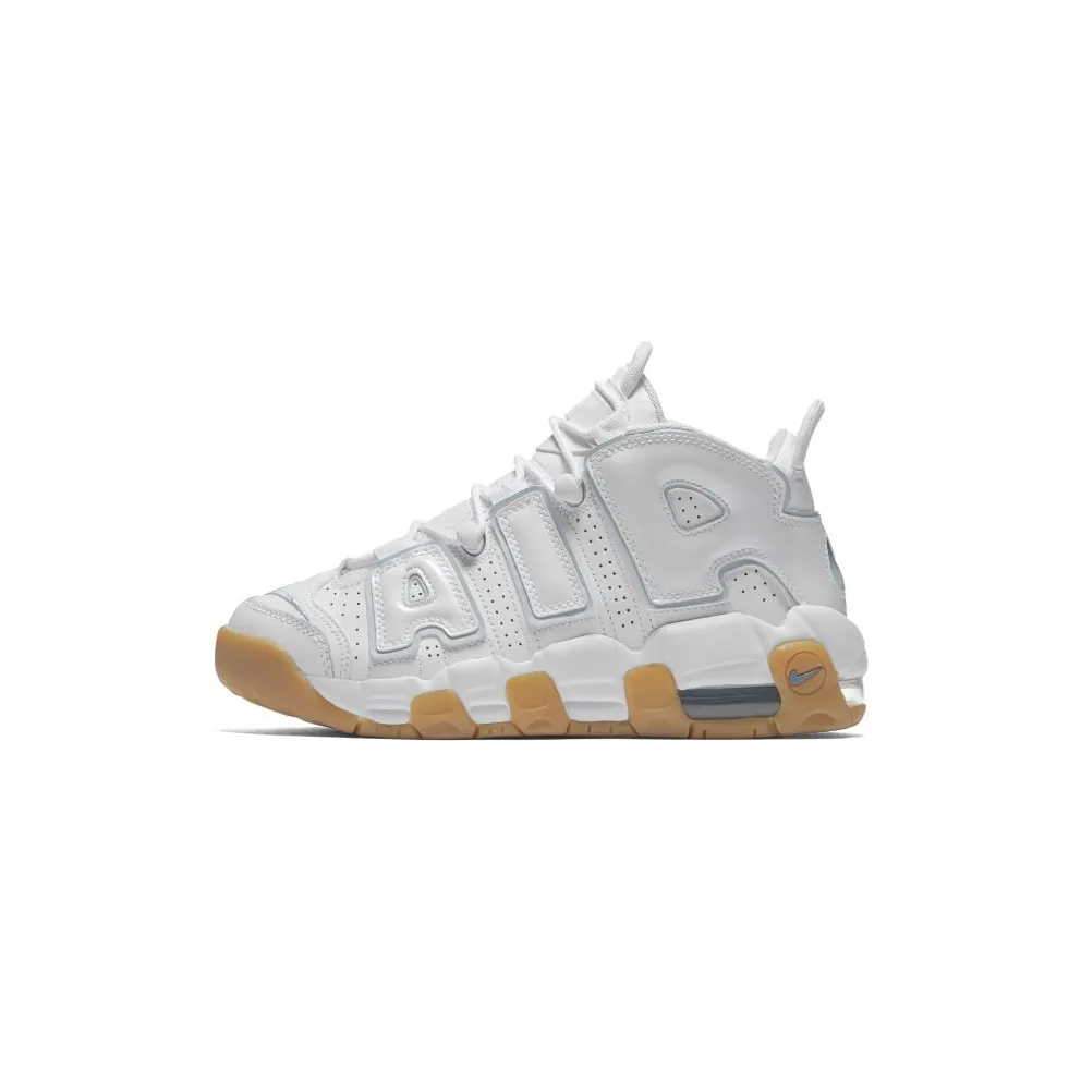 Nike Air More Uptempo White Aqua Gum (GS) White/Noise Aqua-Gum Light Brown-Ocean Bliss (415082-107)