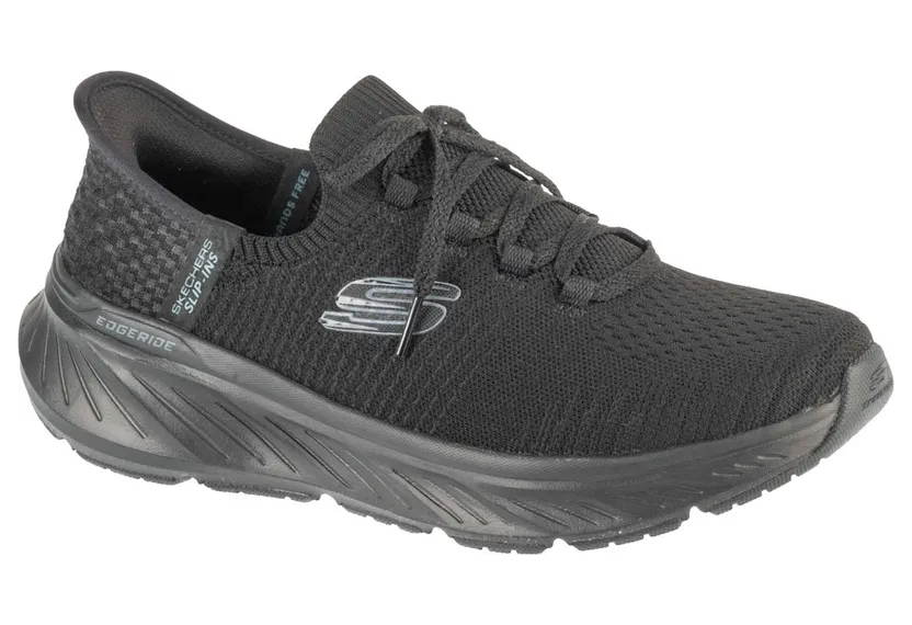 Skechers Slip-ins Relaxed Fit Edgeride – Impression “Black” (150470BBK)