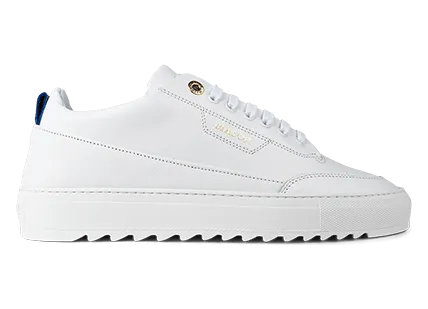 Mason Garments Torino Leather/Stamp White Weiß (FW20-12A)