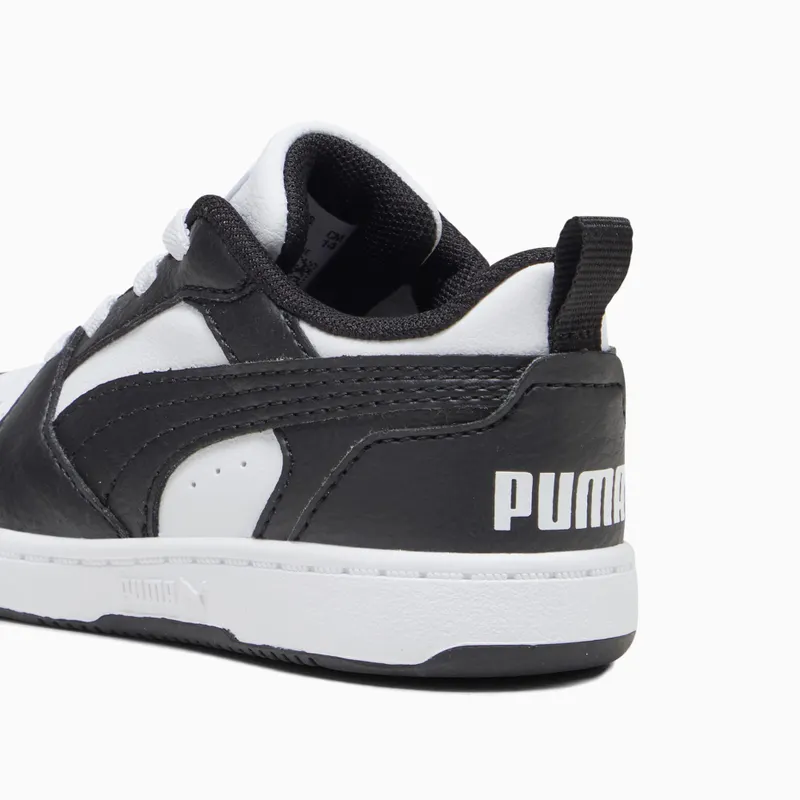 Puma Rebound V6 Lo White/Black (393835-01)