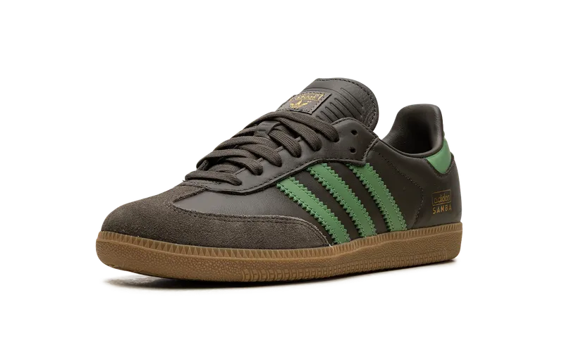Adidas SAMBA OG “Green and Brown” (IG6175)