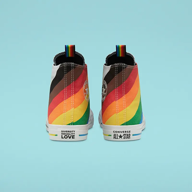 Converse Chuck Taylor All-Star Hi Pride White (2020) White/University Red (167758C)