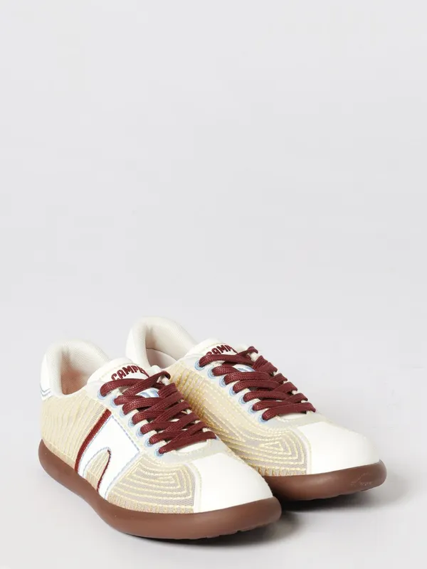 Camper Pelotas Soller Leather and Recycled Polyester with Thread Stitching Yellow (K201858-004PELOTASSOLLER0)