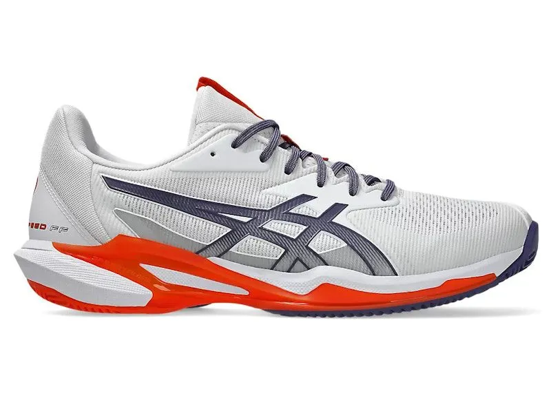 ASICS Solution Speed FF 3 Clay White Greyish Purple (1041A437-103)
