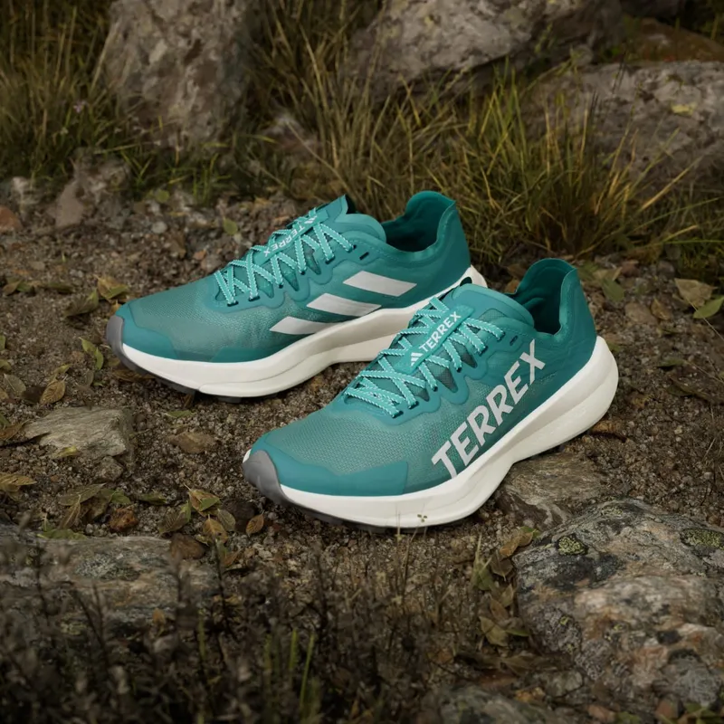 adidas Terrex Agravic Speed Trail Pure Teal Grey One Semi Flash Aqua (JR5246)