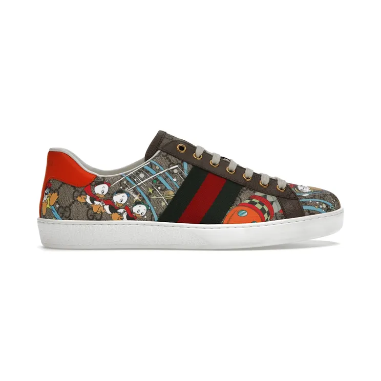 Gucci Ace x Disney Huey, Dewey, Louie Print