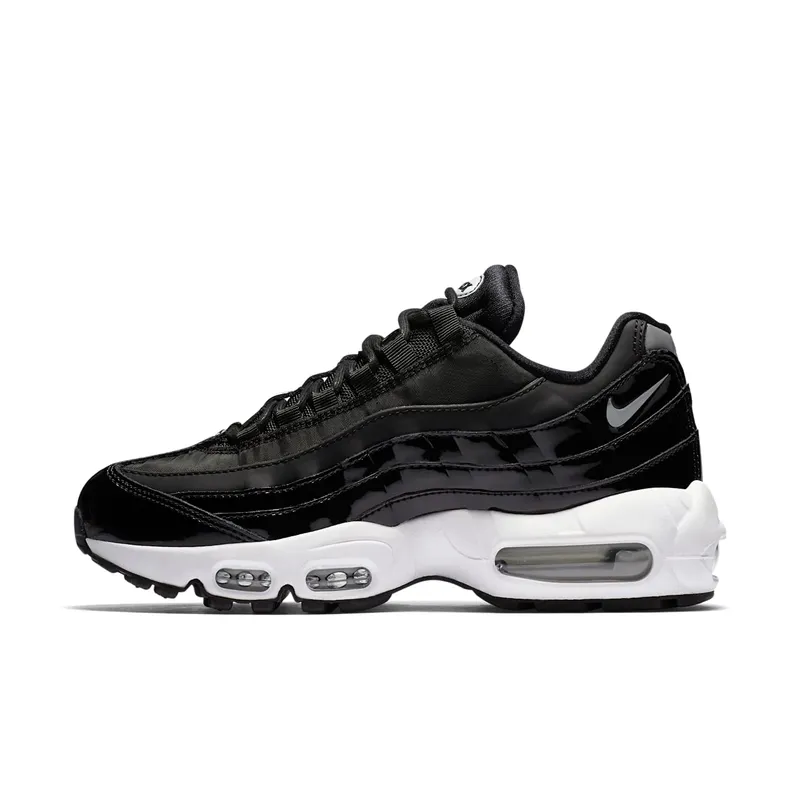 Nike Air Max 95 Black Patent (W) Black/Reflect Silver-Black-Cool Grey (AH8697-001)