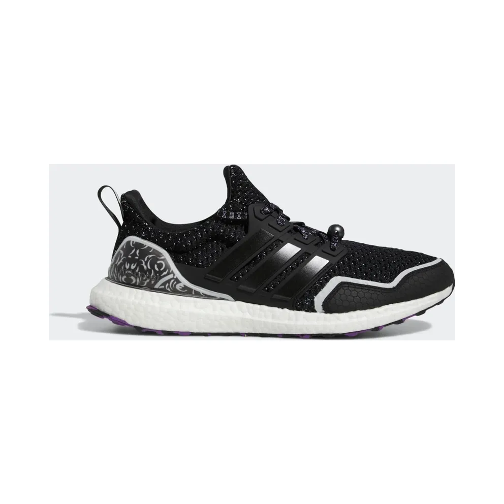 adidas Ultraboost DNA 5.0 x Marvel Black Panther 2 Running Sportswear Lifestyle Laufschuh Core Black / Cloud White / Tribe Purple (HR0518)