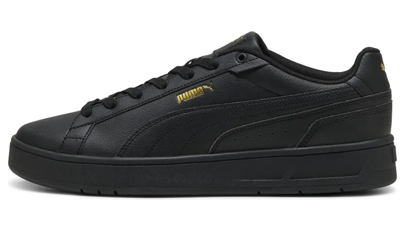 Puma Court Classico “Puma Black / Puma Black / Puma Gold” (400284_06)