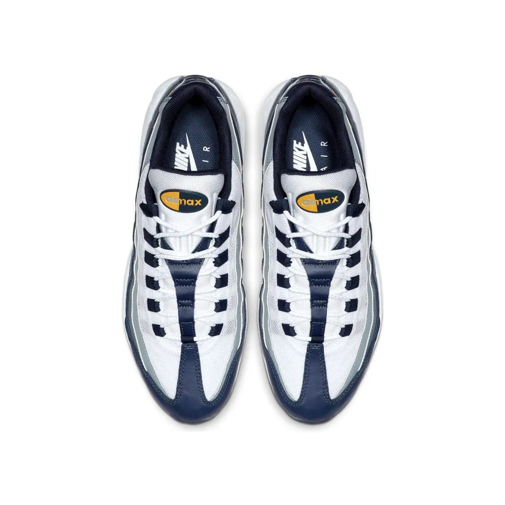 Nike Air Max 95 Midnight Navy Laser Orange Midnight Navy/White-Obsidian Mist-Laser Orange (AJ2018-401)