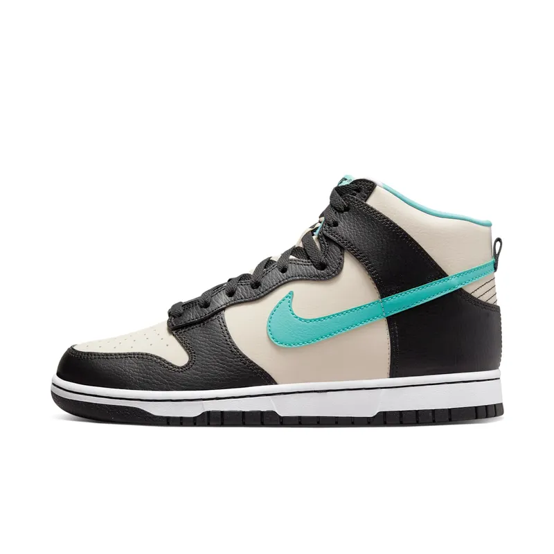 Nike Dunk High EMB Beige Black Washed Teal (DO9455-200)
