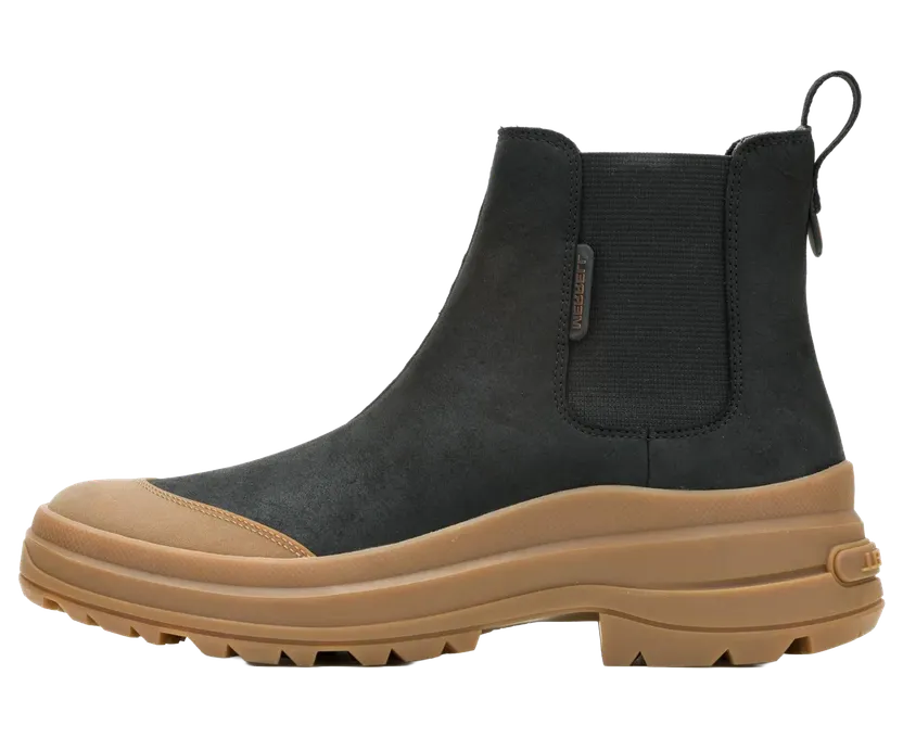 Merrell Harper Pull On Waterproof “Black / Gum” (J007120)