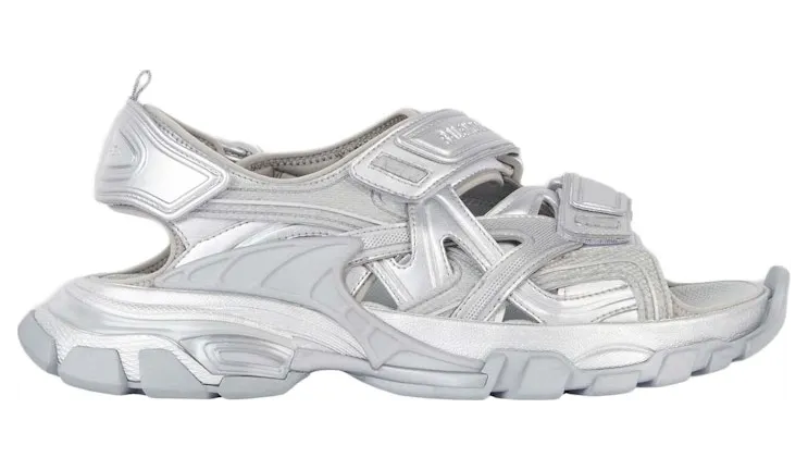 Balenciaga Track Sandal Silver (W) (617543W2FS68100)