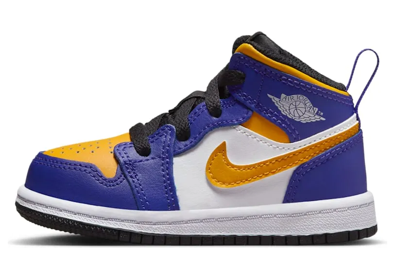 Jordan 1 Mid TD “Lakers (2022)” (DQ8425-517)