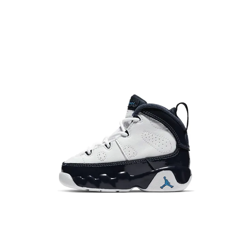 Jordan 9 Retro Pearl Blue (TD) White/University Blue-Midnight Navy (401812-145)