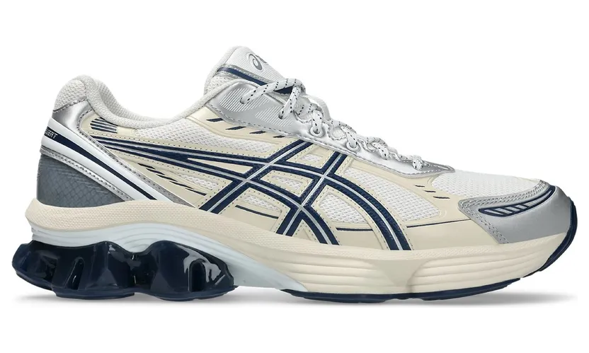 ASICS GEL-KINETIC FLUENT “White / Independence Blue” (1203A591-104)