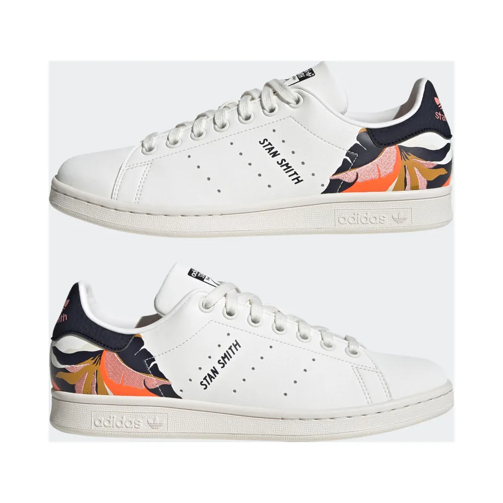 Adidas Stan Smith Core White / Legend Ink / Orange (GV7082)