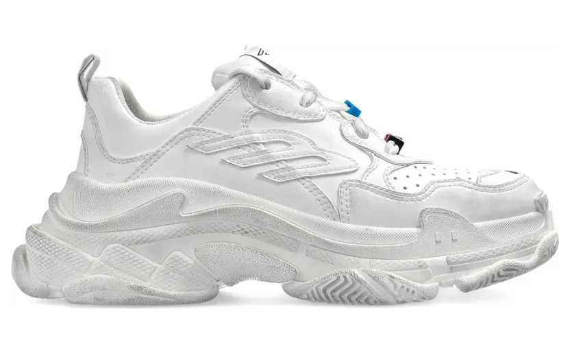 Balenciaga mit Plateausohle “White” (803243W3SSL)