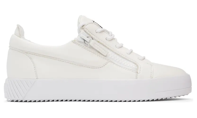 Giuseppe Zanotti White July Traze Sneakers (RU00067-87324)
