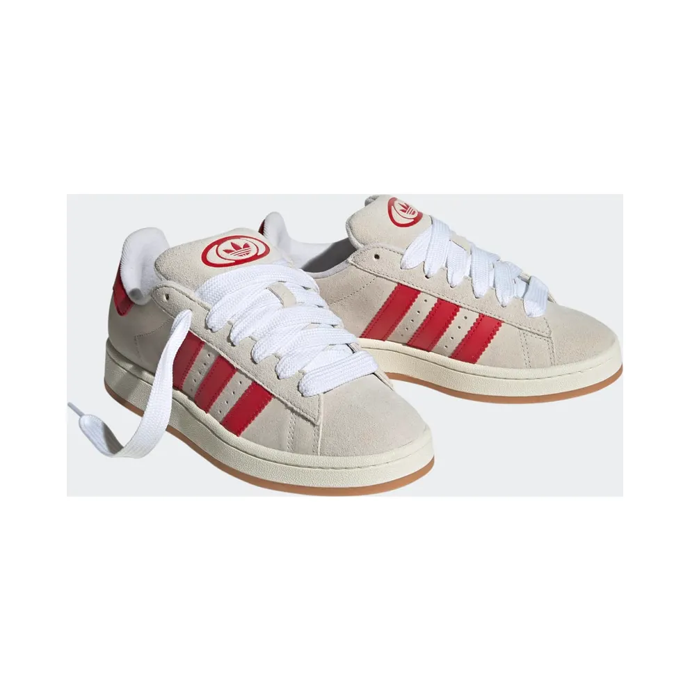 adidas Campus 00s Crystal White Better Scarlet (GY0037)