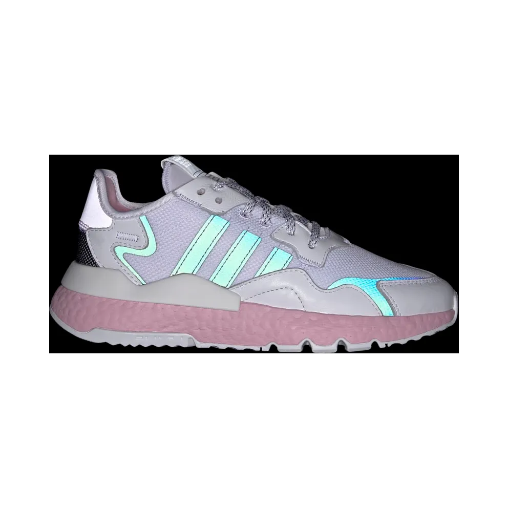 adidas Nite Jogger Cloud White True Pink (W) Cloud White/True Pink/Core Black (EG7942)