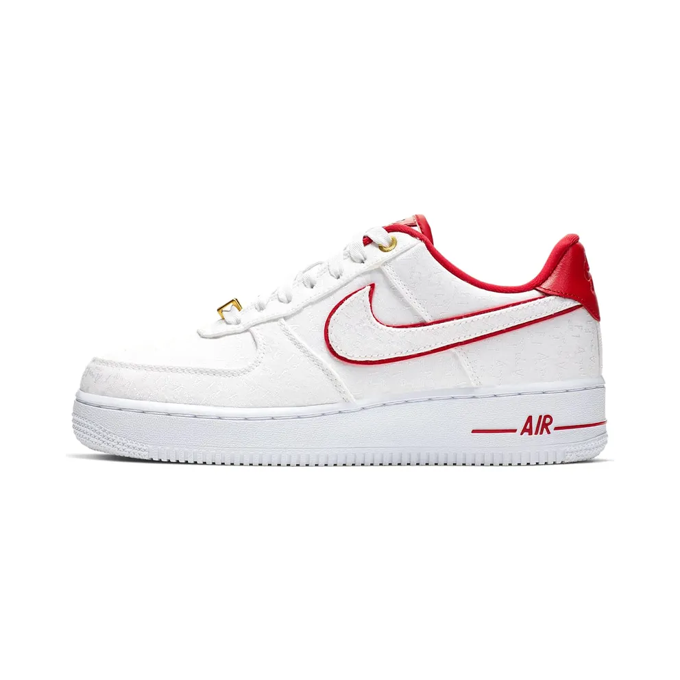 Nike Air Force 1 Low Lux White Red (W)