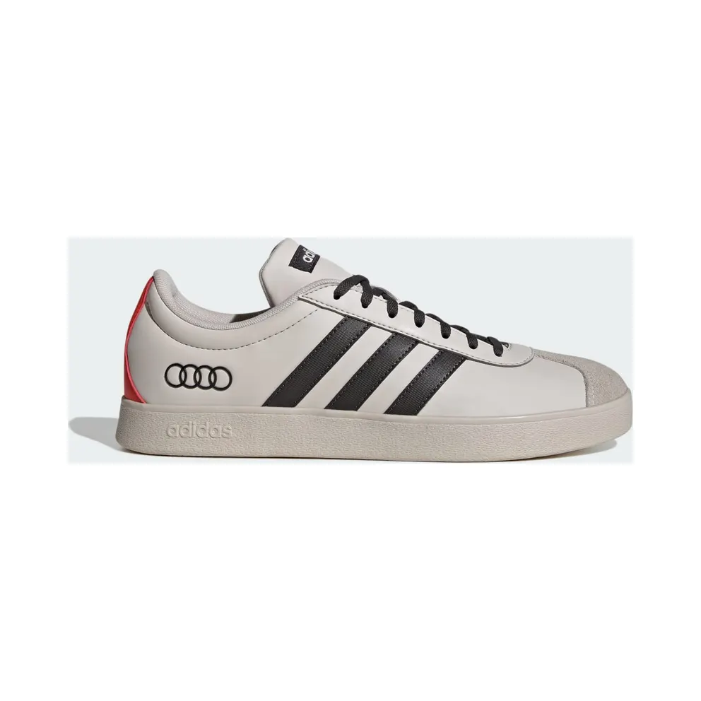 Adidas VL COURT AUDI REVOLUT F1 TEAM Shoes Chalk Pearl / Utility Black / Hi-Res Red (KI6081)