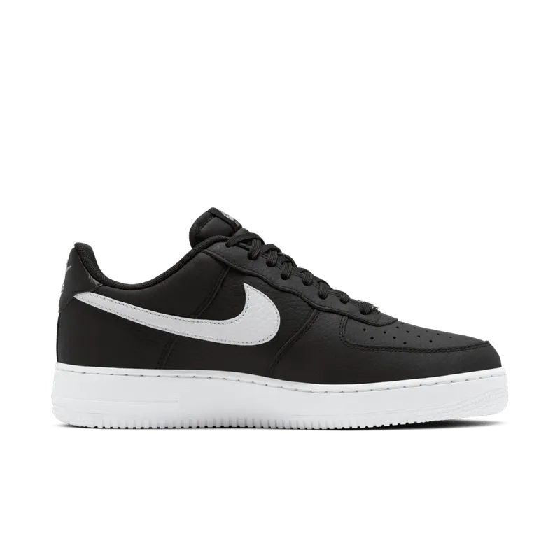 Nike Air Force 1 Low Zip Swoosh Black Black/White (CW6558-001)