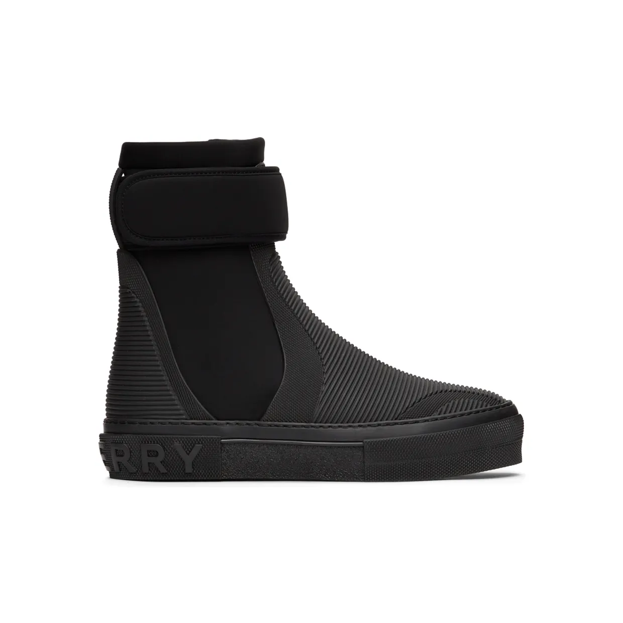 Burberry Black Sub High-Top Sneakers (8052335)