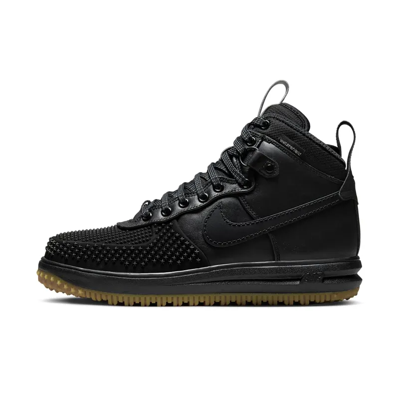 Nike  Lunar Force 1 Duckboot Black Gum Black/Black-Metallic Silver-Anthracite (805899-003)