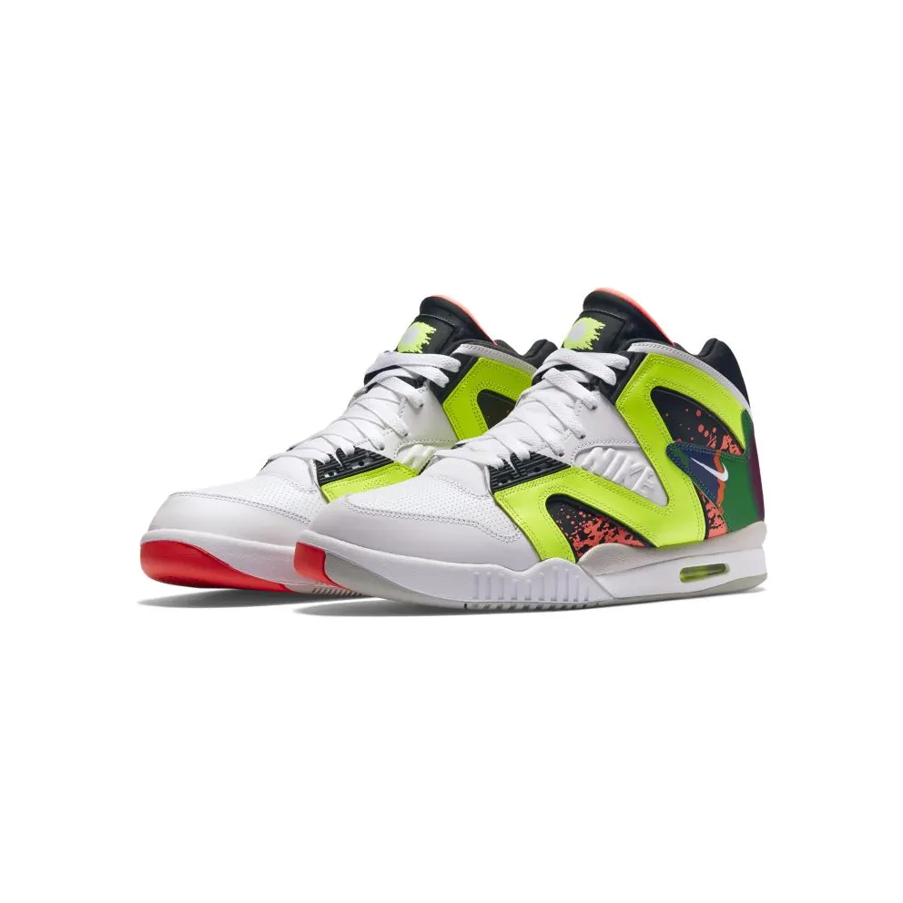 Nike Air Tech Challenge Hybrid Volt (2014) White/White-Volt-Hot Lava (653873-100)