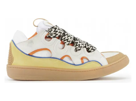 Lanvin Leather Curb Beige (FM-SKRK11-DRA1-P2107)