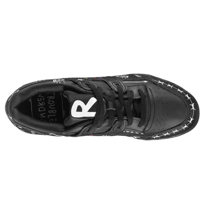 Reebok Workout Plus 3AM Trouble Andrew Black/Multi-Color (Other Brands Reebok)
