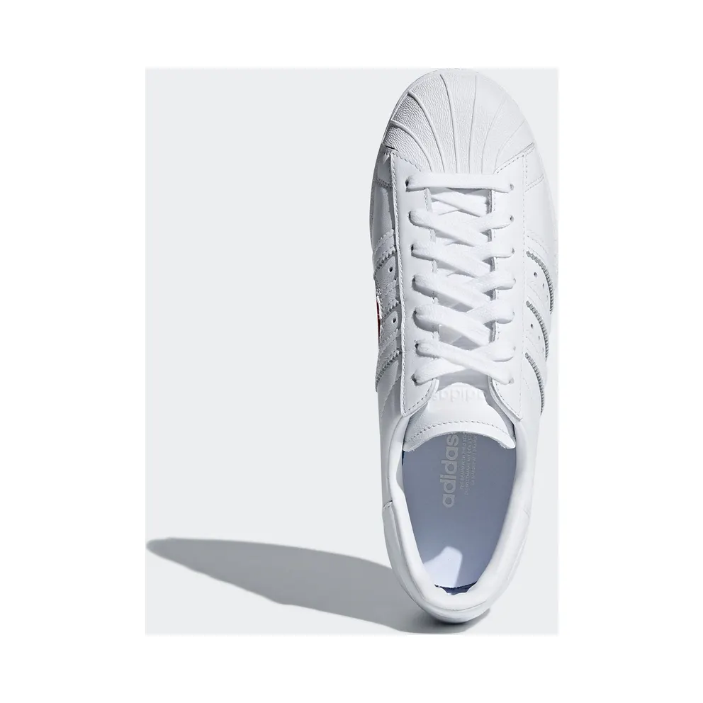 adidas Superstar 80s Valentine’s Day 2018 (W) Footwear White/Footwear White/Scarlet (CQ3009)
