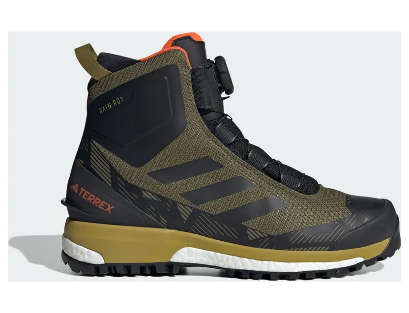 Adidas Terrex Conrax BOA RAIN.RDY Hiking Focus Olive / Core Black / Pulse Olive (IF4955)