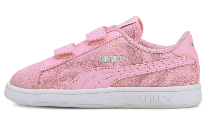 Puma Smash v2 Glitz Glam Kid Roze (367378-19)