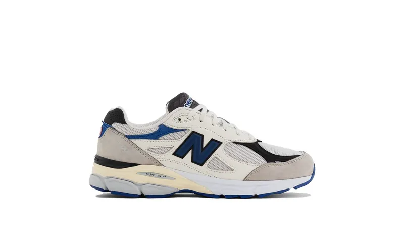 New Balance 990v3 MiUSA White Blue (M990WB3)
