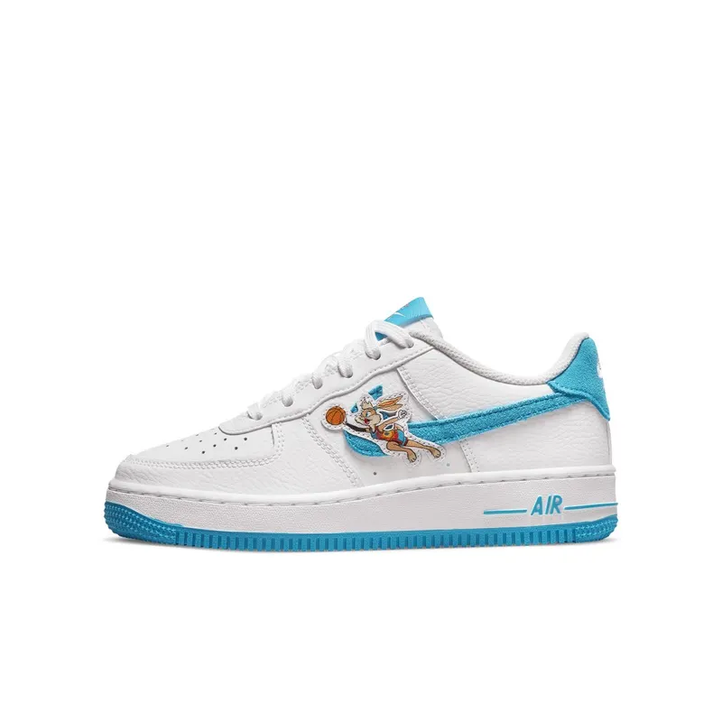 Nike Air Force 1 Low Hare Space Jam (GS) (2021) (DM3353-100)