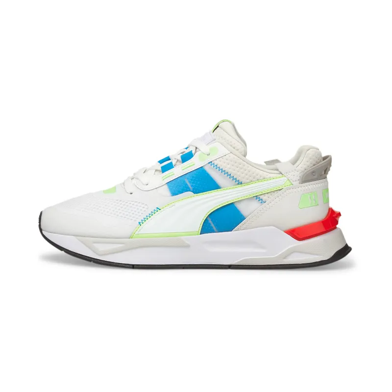 Women’s PUMA Mirage Sport Tech White/Nimbus Cloud/Fizzy Lime (383107-07)