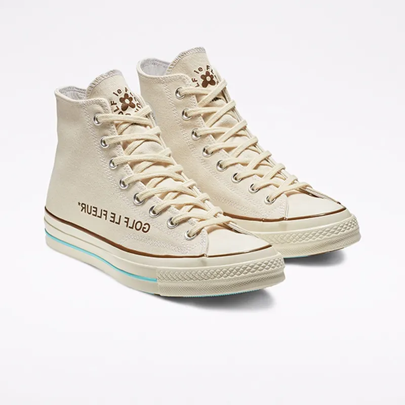 Converse Chuck Taylor All-Star 70s Hi Golf Le Fleur Parchment Parchment/Egret-Black (163170C)