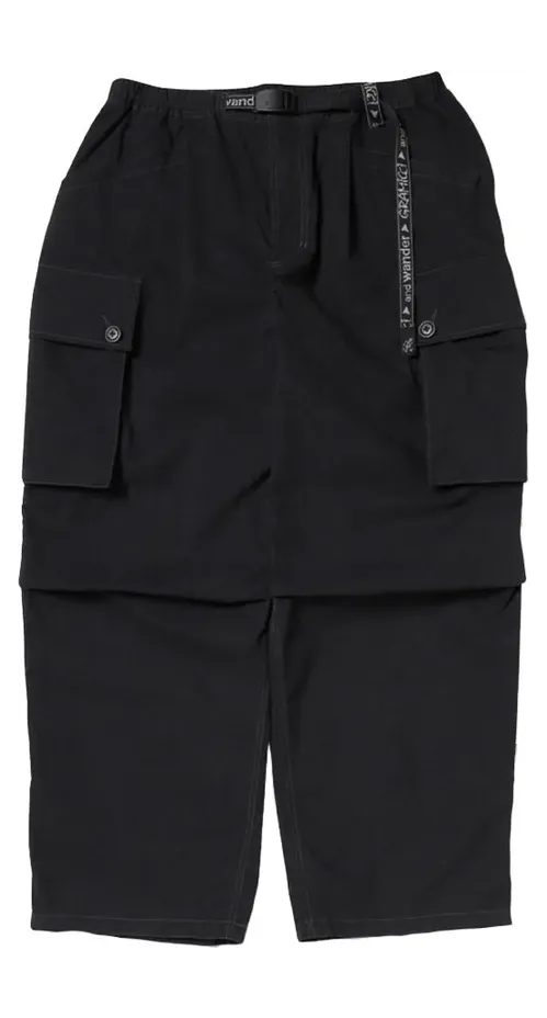 Gramicci – x and Wander Military Wide Pant – Hose-Cargo (GUP5-S3006-BLACK)