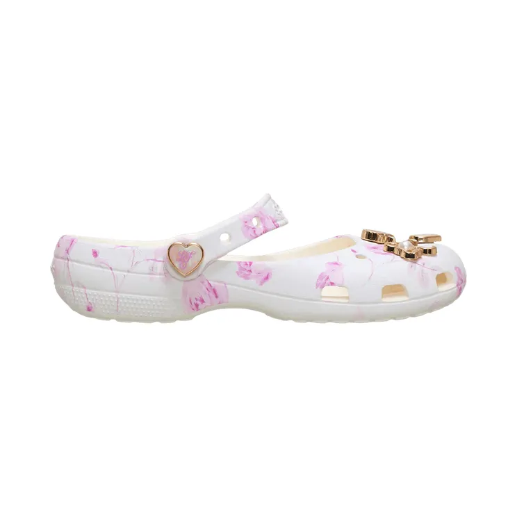 Crocs Classic Ballet Flat LoveShackFancy Oyster (Women’s) (212787-159)