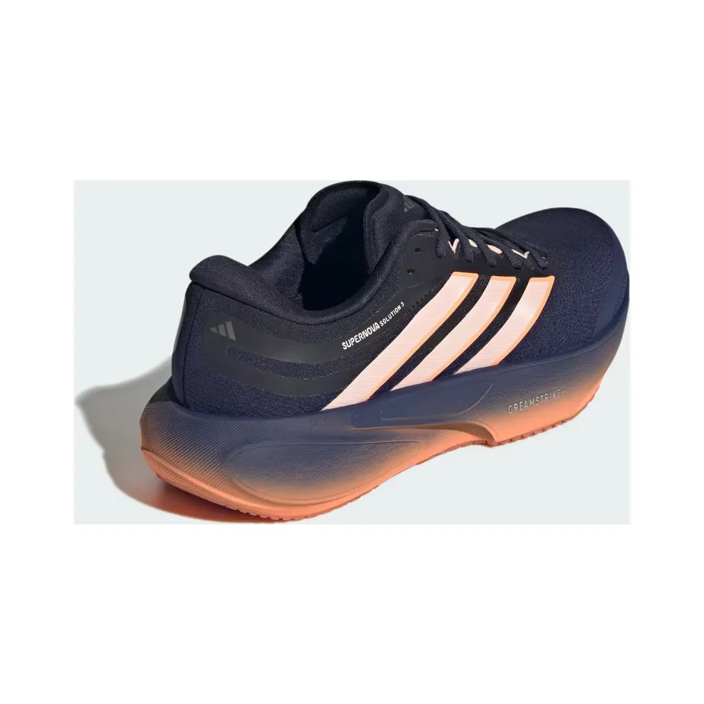 adidas Supernova Solution 3 Running “Dark Blue / Clear Orange / Beam Orange” (JR7396)
