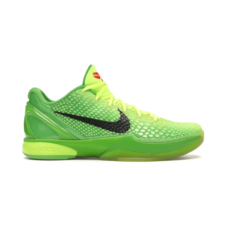 Nike Zoom Kobe 6 ‘Grinch’ Lime Green/Varsity Red-Black (429659-701)