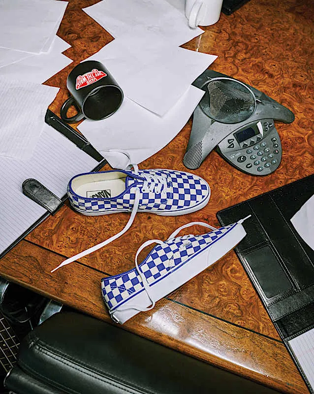 Vans Authentic “Checkerboard True Blue White” (VN000EGAAMQ)